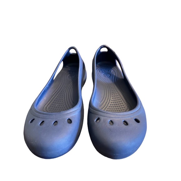 CROCS Shoes - Crocs Women’s Flats Kadee Ballet Flats for Women, Casual Dress Shoes Size 10W